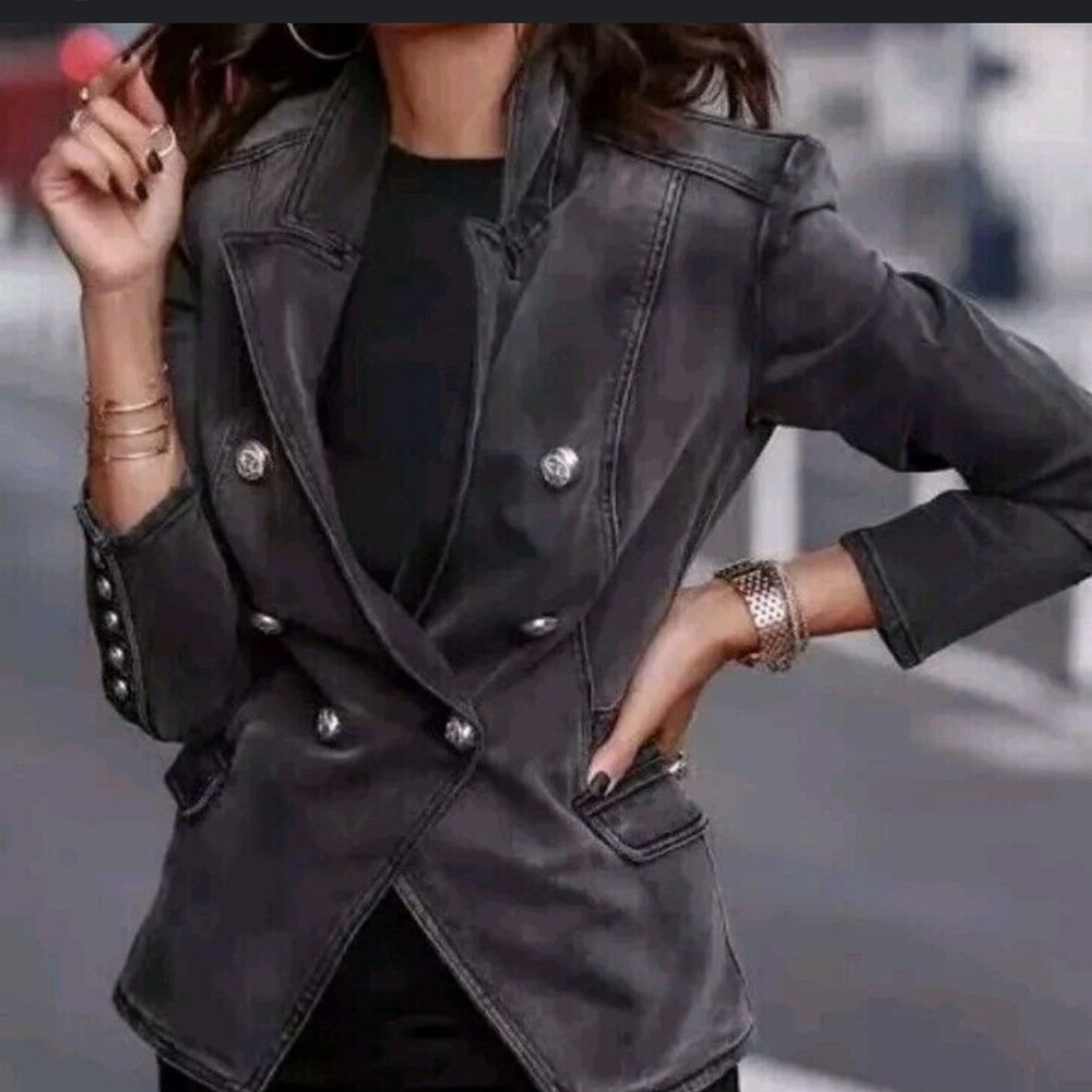 Decujuba Denim Blazer | AU Size 8